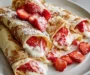 Delicious Strawberry Cream Cheese Stuffed Crepes Recipe