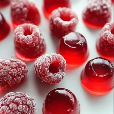 Deliciously Easy Homemade Raspberry Pectin Gummies Recipe