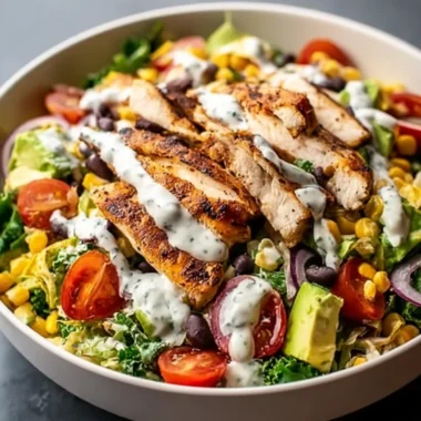 Deliciously Easy Zesty Southwest Chicken Salad Recipe