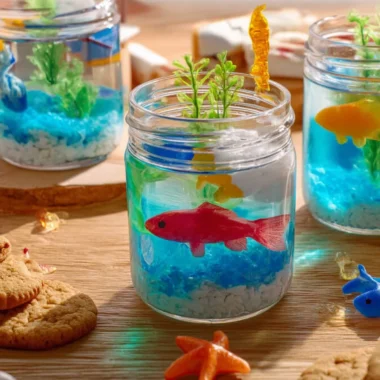 Delightful Edible Aquarium Terrariums Recipe