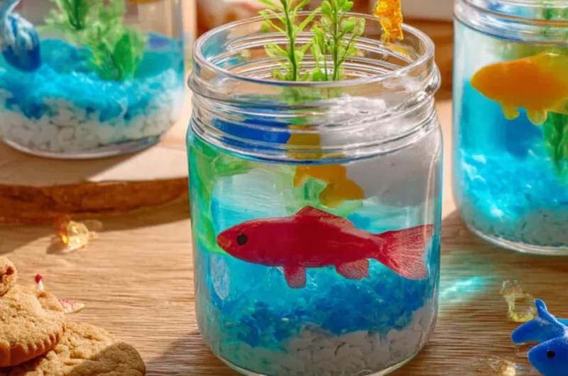 Delightful Edible Aquarium Terrariums Recipe