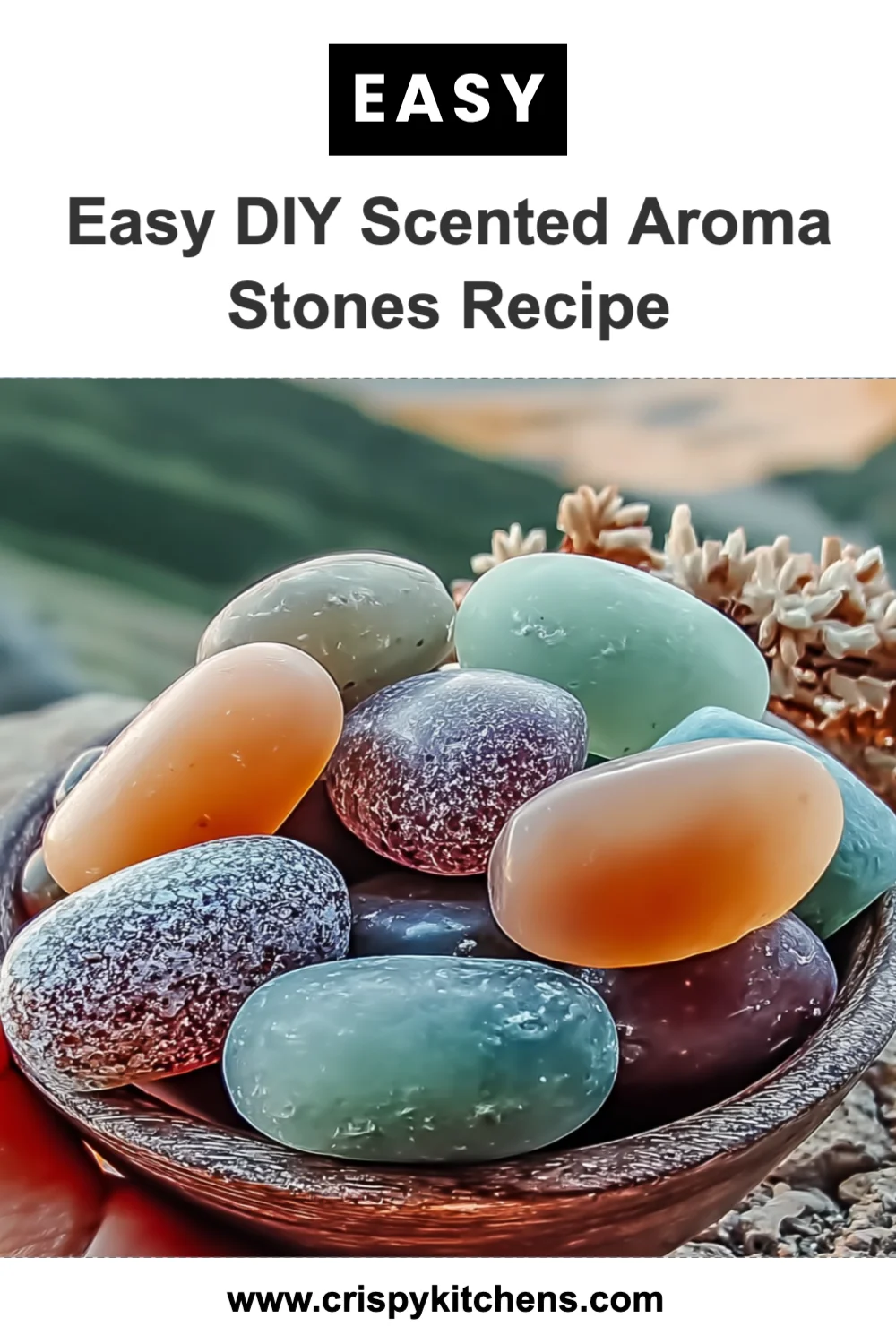 Transform Your Space with Easy DIY Scented Aroma Stones for a Cozy Atmosphere