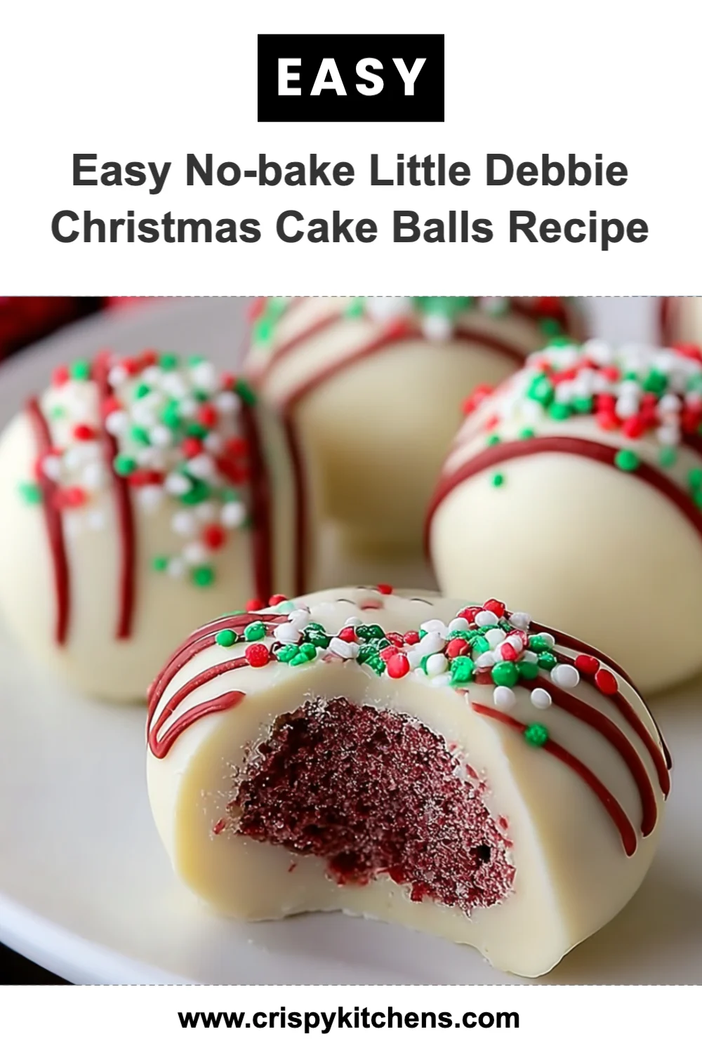 Delightful Easy No-Bake Little Debbie Christmas Cake Balls You Need This Holiday Season!