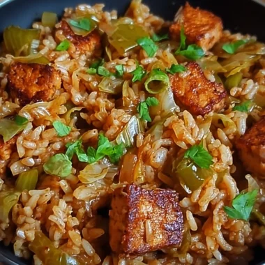 Easy One-Pot Cajun Cabbage Jambalaya Recipe