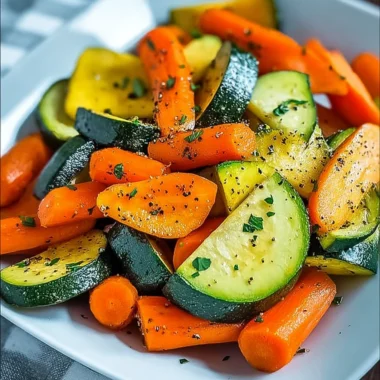 Quick and Easy Sautéed Carrots and Zucchini Recipe