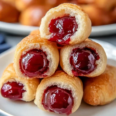 Quick & Easy Cherry Pie Bites Recipe