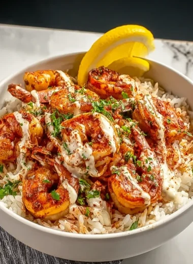 Quick Spicy Cajun Shrimp and Rice Bowl Recipe
