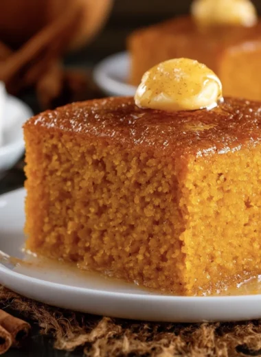 Cinnamon Honey Butter Sweet Potato Cornbread Recipe