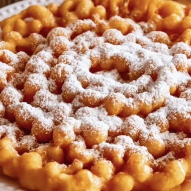 Deliciously Easy Homemade Funnel Cake Recipe