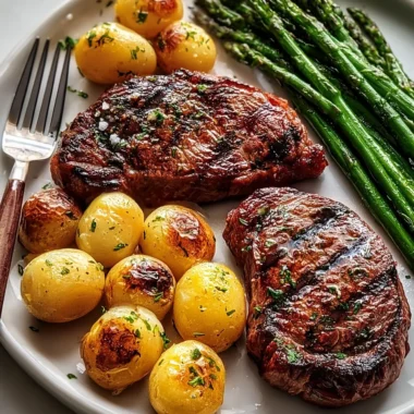 Father's Day Steak Dinner for Two Recipe