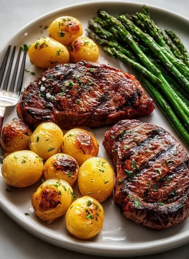 Father's Day Steak Dinner for Two Recipe