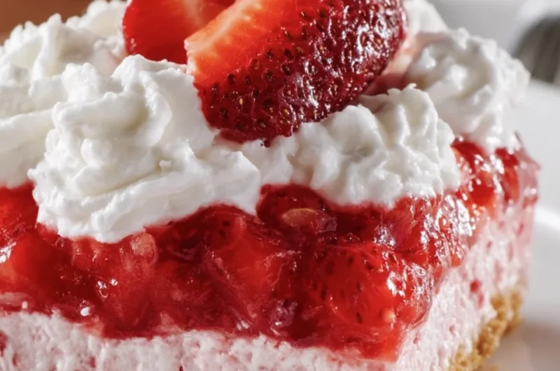 Grandma’s No-Bake Strawberry Delight Recipe