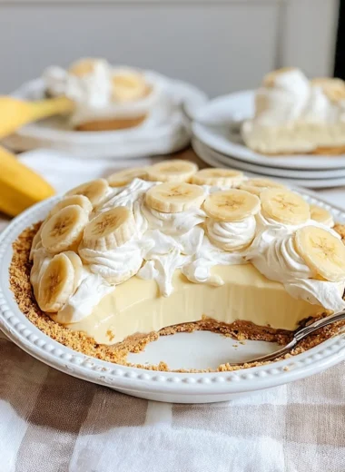No Bake Banana Pudding Pie Recipe (Quick and Easy!)