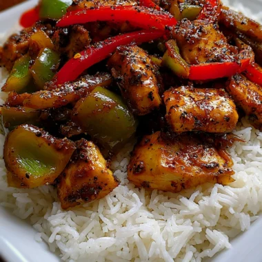 Ultimate Spicy Black Pepper Chicken Stir-Fry Recipe