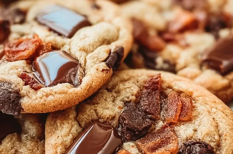 Bourbon Bacon Chocolate Chunk Cookies Recipe