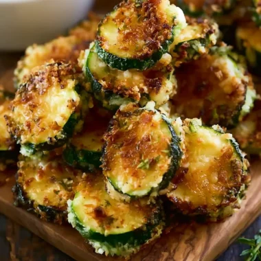 Crunchy Parmesan Zucchini Bites Recipe (Guilt-Free Snack!)