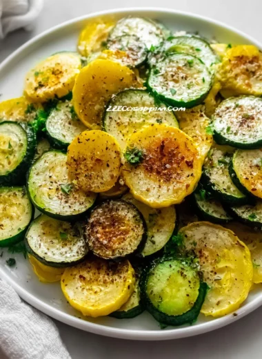 Delicious Oven Roasted Zucchini and Squash Recipe