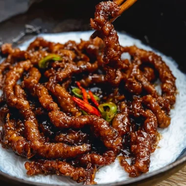 Delicious Sticky Honey Garlic Pork Recipe