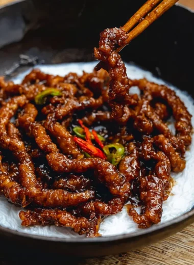 Delicious Sticky Honey Garlic Pork Recipe
