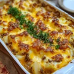 Easy Hamburger and Potato Casserole Recipe