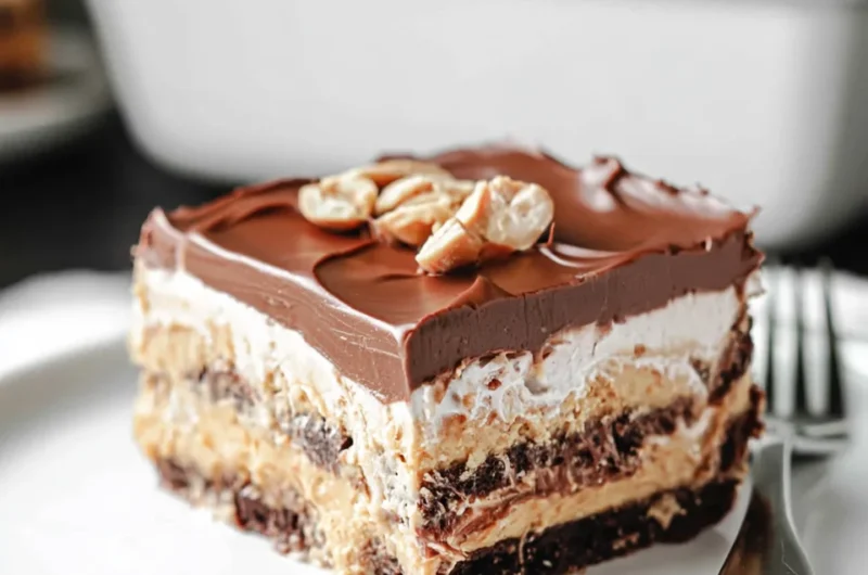 Irresistible Peanut Butter Lasagna Recipe (No-Bake Delight!)