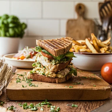 Quick and Creamy Chicken Sandwich Recipe