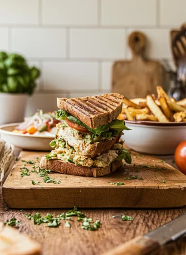 Quick and Creamy Chicken Sandwich Recipe