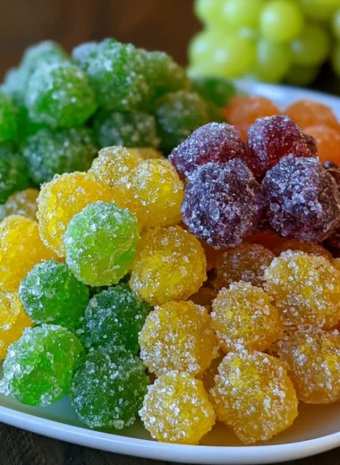Tangy Sour Patch Grapes Recipe (Easy and Fun Snack!)